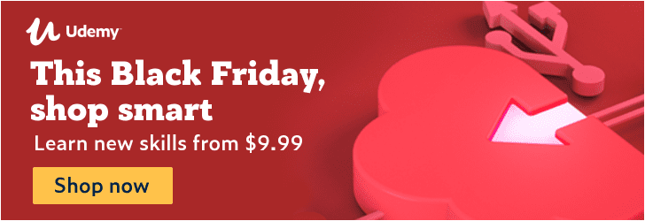Udemy BFCM Deal