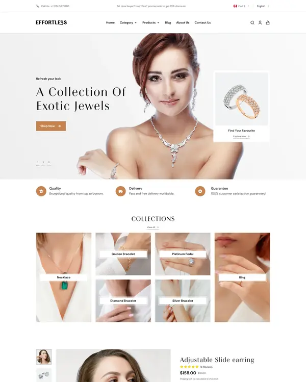 effortless shopify theme