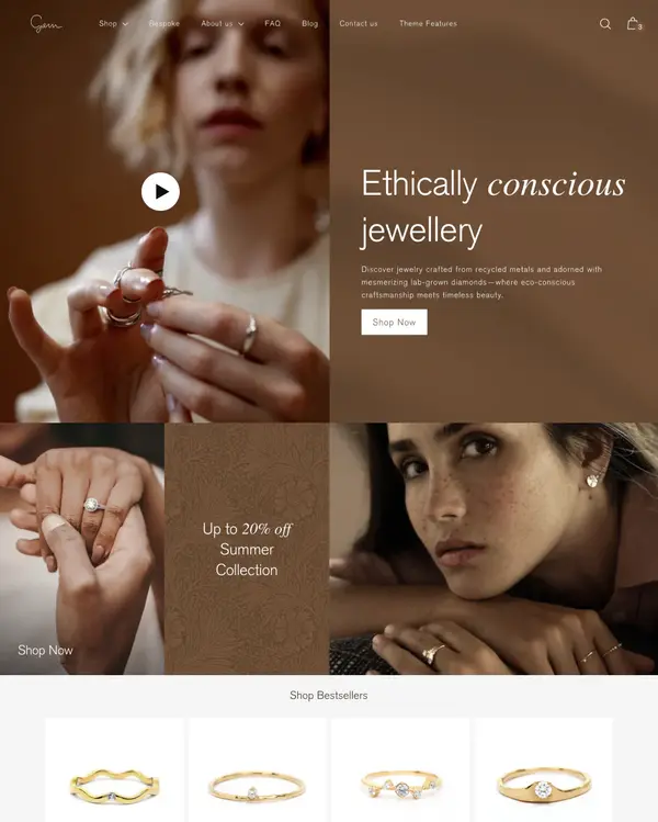 gem shopify theme