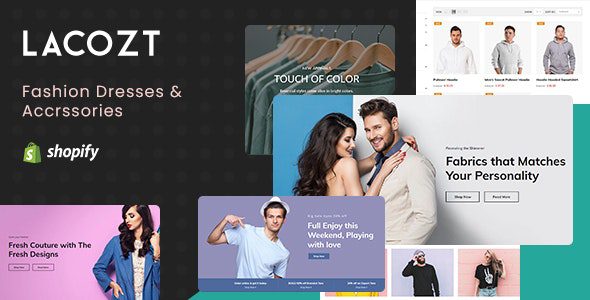Lacozt - Multipurpose Clothing and Fashion Store Shopify Theme