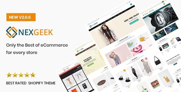 NexGeek - Multipurpose Responsive Shopify Theme