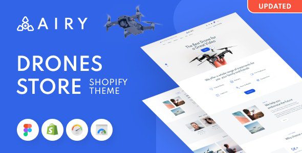 Airy - Drones Store Shopify Theme
