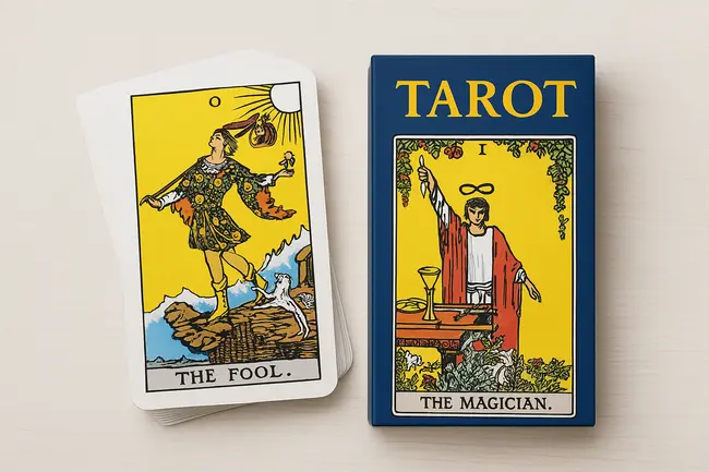 tarot card mockup