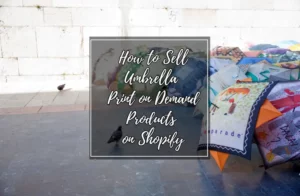 print on demand umbrella