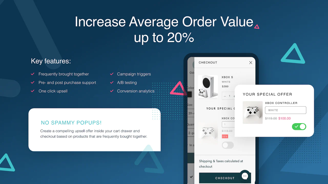 In Cart Upsell & Cross Sell