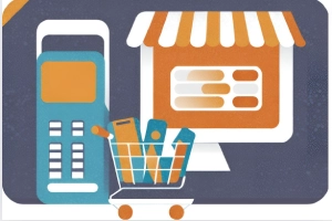 Shopify Adapts for Click-and-Mortar Shopping Demand - a point of sale system, a shopping cart, and mobile phone