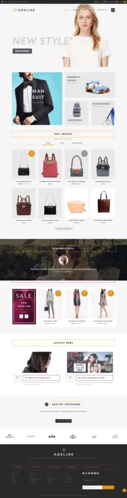adeline shopify theme
