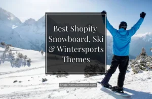 shopify snowboard, ski, and wintersports themes