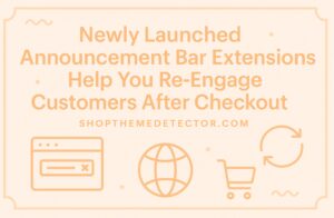 new announcement bar