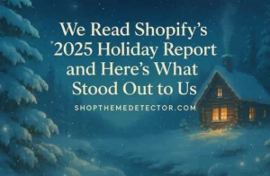 shopify holiday report 2025